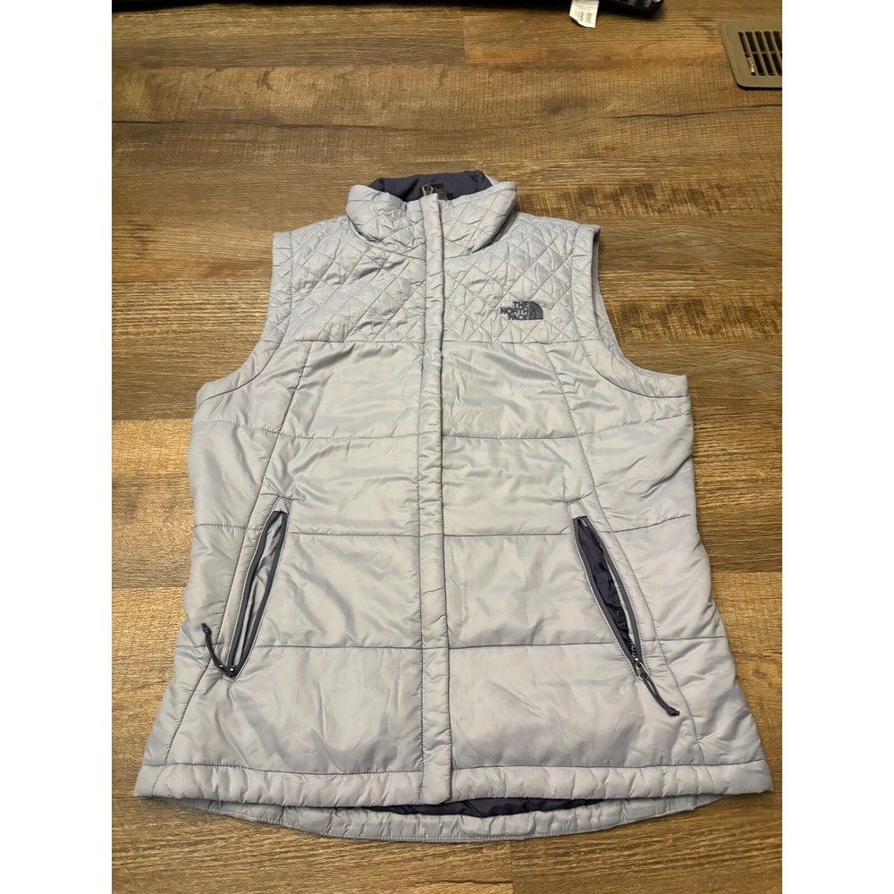 The North Face Womens Full Zip Harway Insulated Vest light purple Size large